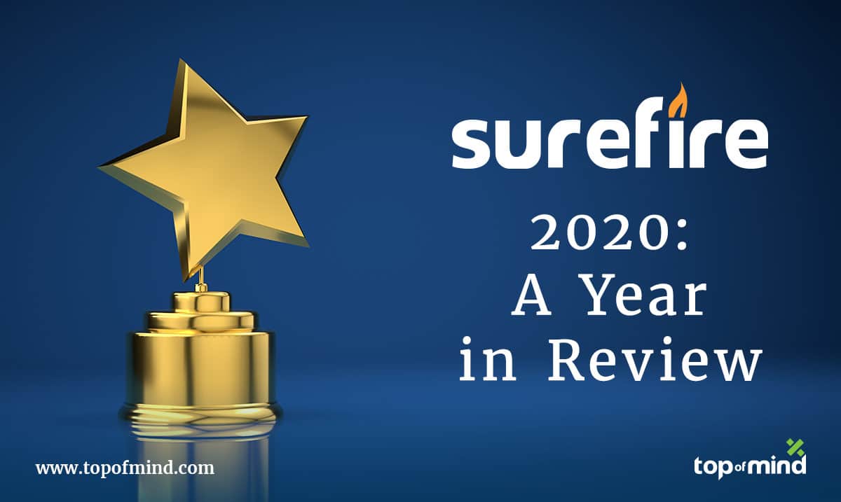 Top Of Mind s Surefire Rounds Out 2020 As The Most Decorated Mortgage 